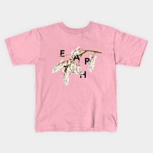 Earth in Bloom Kids T-Shirt